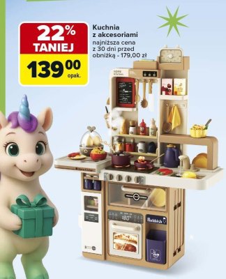 Kuchnia z akcesoriami promocja w Carrefour