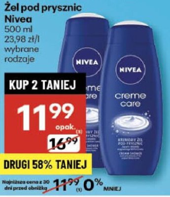 Żel pod prysznic Nivea men original care promocja w Delikatesy Centrum