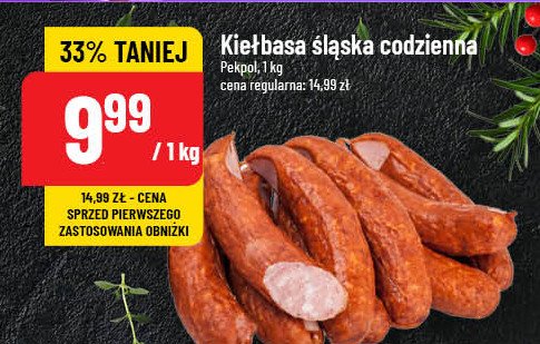 Kiełbasa śląska Pekpol promocja