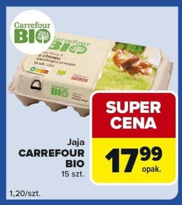 Jaja CARREFOUR BIO promocja w Carrefour Express