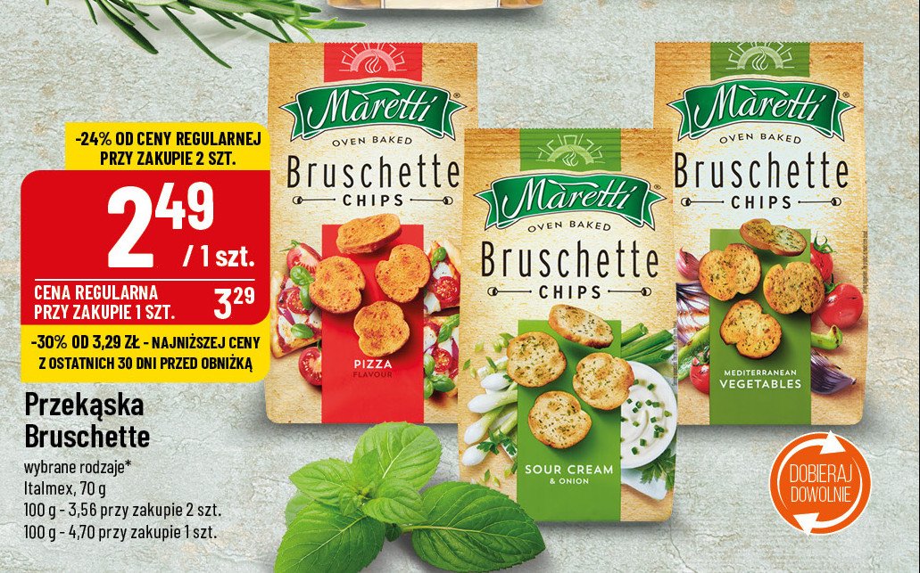 Bruszetta mix warzyw Maretti bruschette promocja