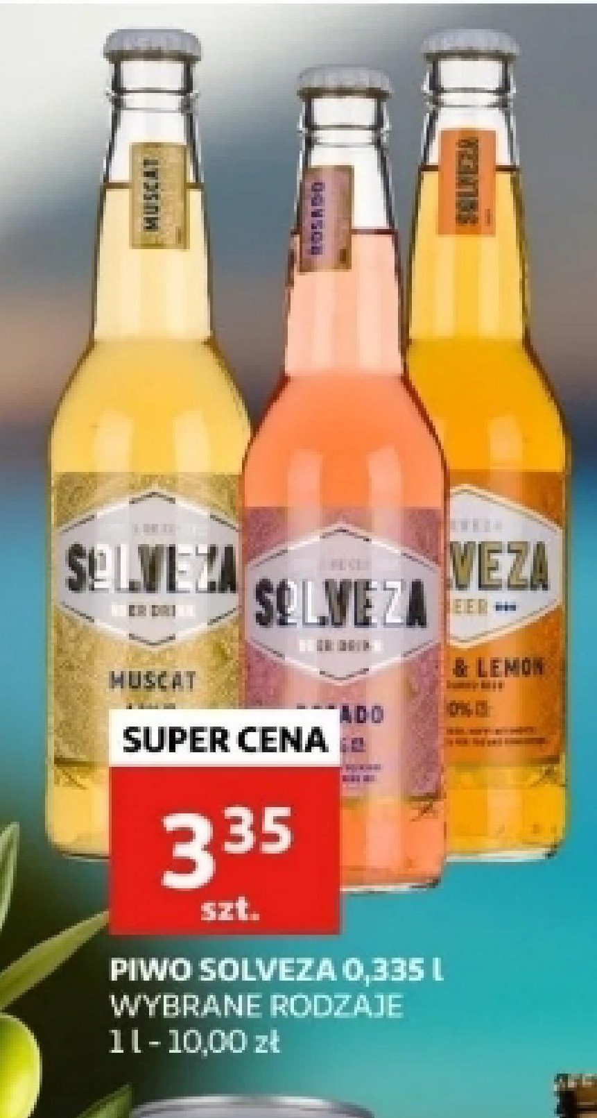 Piwo Solveza red promocja w Stokrotka