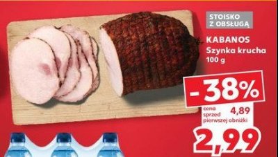 Szynka krucha Kabanos promocja