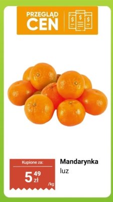 Mandarynka luz promocja w Dino