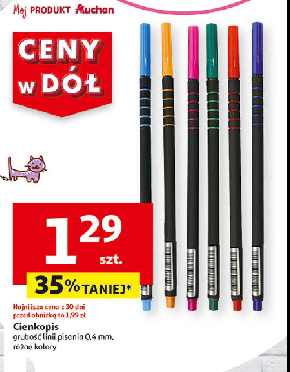 Cienkopis promocja