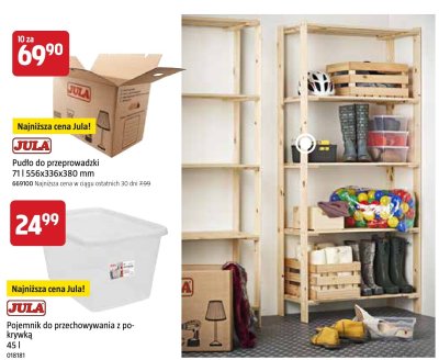 Pudło do przeprowadzki JULA 711x556x336x380 mm promocja w Jula