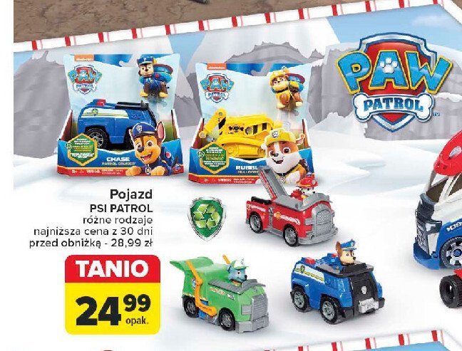 Pojazd psi patrol Spin master promocja