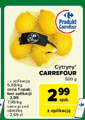 Cytryny Carrefour promocja w Carrefour Express