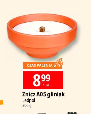 Znicz a05 gliniak LEDPOL promocja