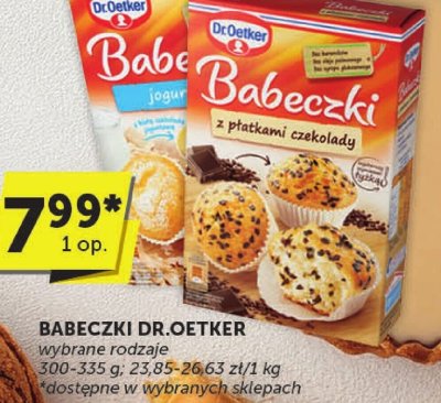 Babeczki promocja w Groszek