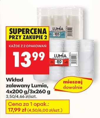 Wkład zalewany 4-pak promocja w Biedronka