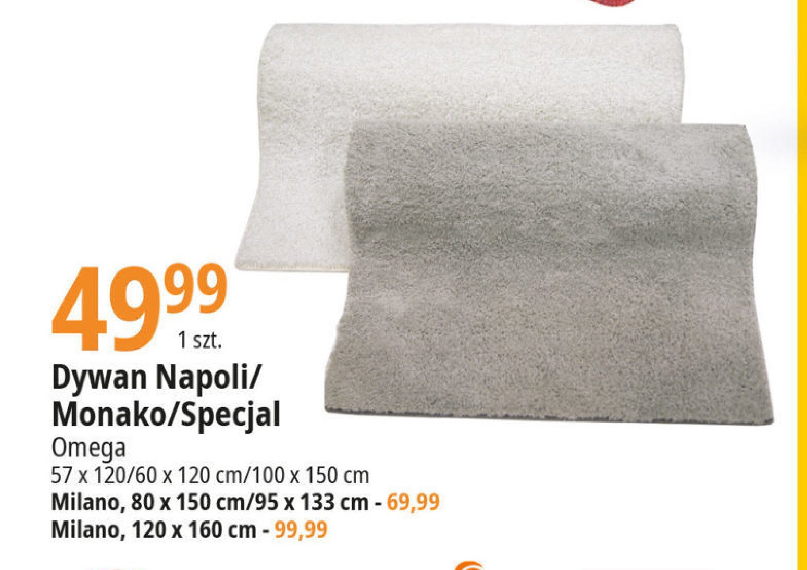 Dywan monako 60 x 120 cm Omega promocja