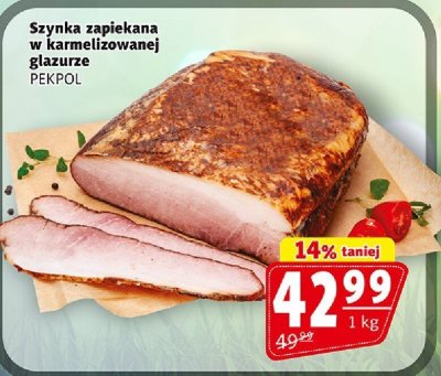 Szynka zapiekana w karmelizowanej glazurze promocja w Prim Market