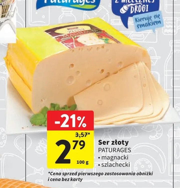 Ser złoty szlachecki Paturages promocja