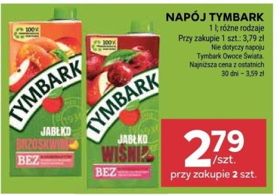 Napój różne rodzaje promocja w Stokrotka