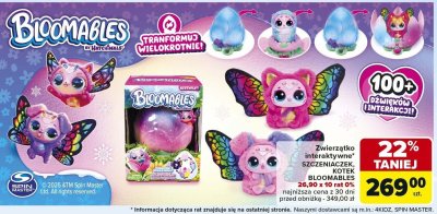Zwierzątko interaktywne szczeniaczek, kotek BLOOMABLES Spin Master promocja w Carrefour
