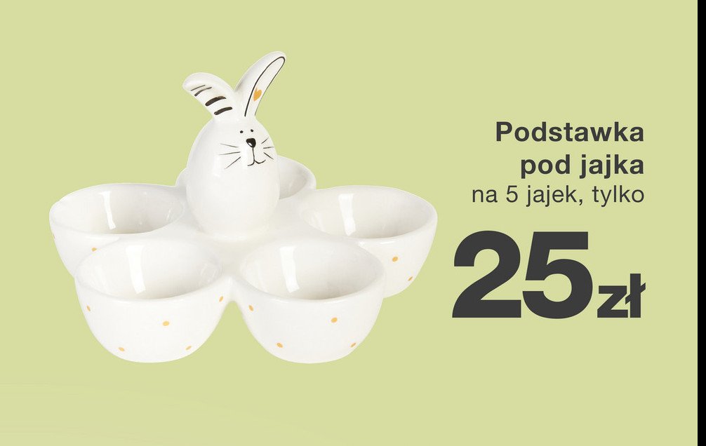 Podstawka na jajka promocja w KiK