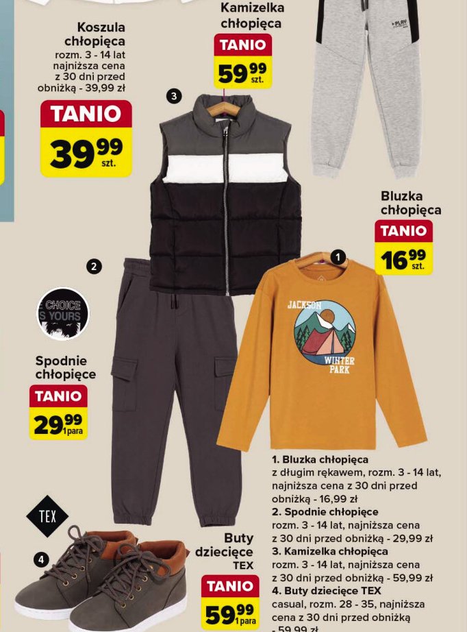 Buty dziecięce rozm. 28-35 Tex promocja