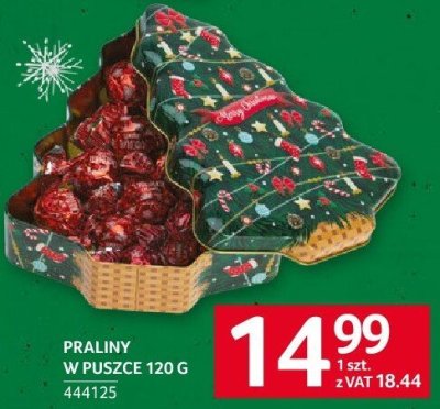 Praliny w puszce 120 g promocja w Selgros