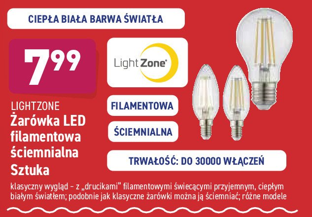 呕ar贸wka led 8 w e14 promocja