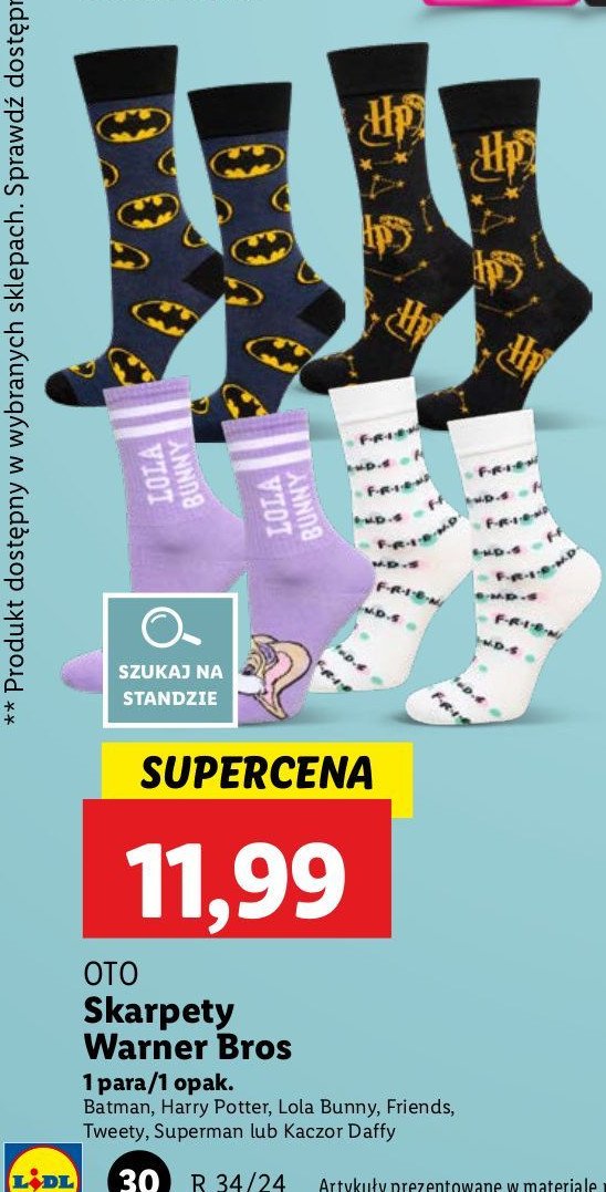 Skarpety kaczor daffy promocja