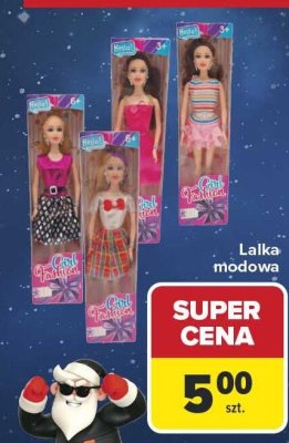 Lalka modowa promocja w Carrefour