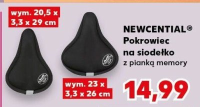 Pokrowiec na siodełko z pianką memory NEWCENTIAL promocja w Kaufland