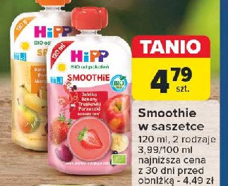 Smoothie jabłka-banany-mandarynki Hipp promocja