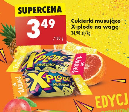 Cukierki x-plode Wawel promocja