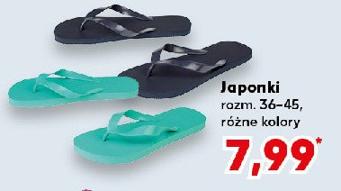 Japonki męskie 36-45 promocja w Kaufland