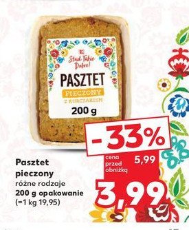 Pasztet pieczony z kurczakiem K-classic stąd takie dobre! promocja w Kaufland