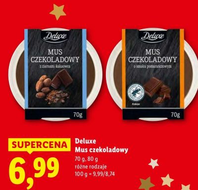 Mus czekoladowy z sosem pomarańczowym promocja w Lidl