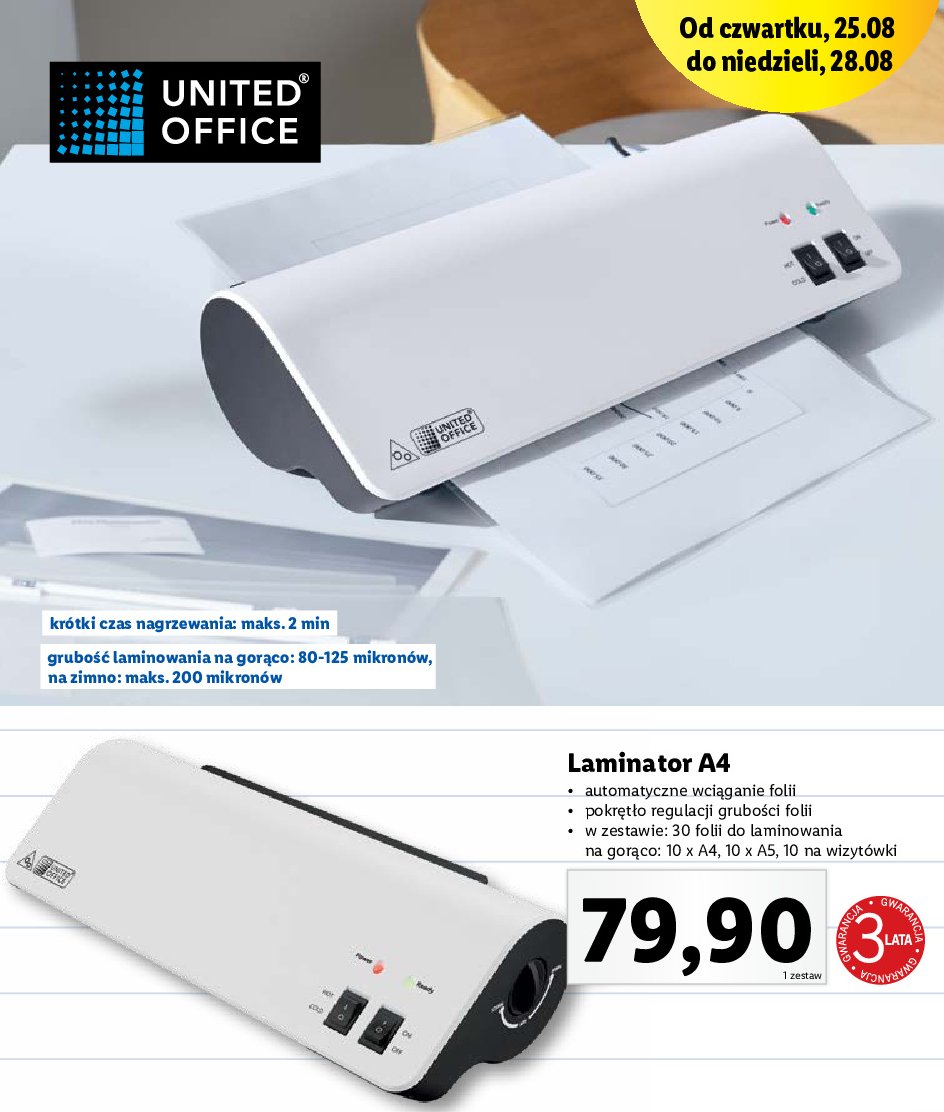 Laminator a4 promocja