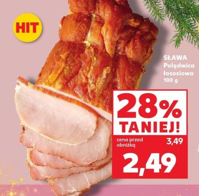 Polędwica łososiowa SŁAWA promocja w Kaufland