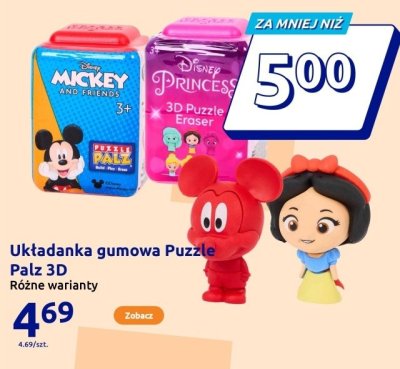 Układanka gumowa Puzzle Palz 3D - różne warianty promocja w Action