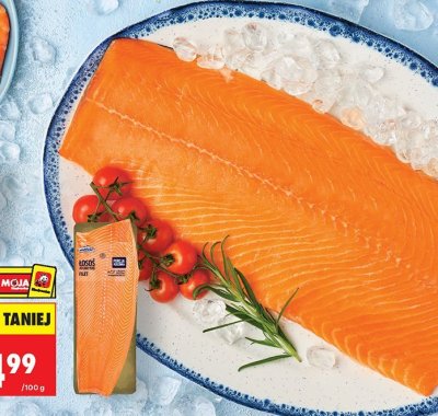 Filet z łososia atlantyckiego, porcja rodzinna promocja w Biedronka