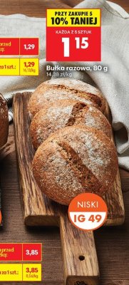 Bułka razowa Biedronka promocja w Biedronka