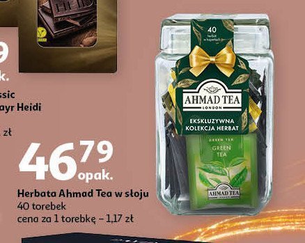 Zestaw herbat w słoiku Ahmad tea london zestaw promocja w Auchan