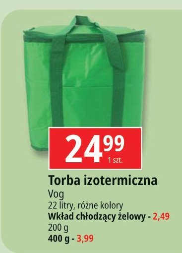 Torba izotermiczna 22 l Vog promocja
