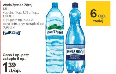 Woda niegazowana Bia艂owieski zdr贸j promocja