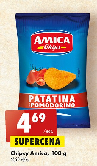Chipsy pomod'oro AMICA CHIPS promocja