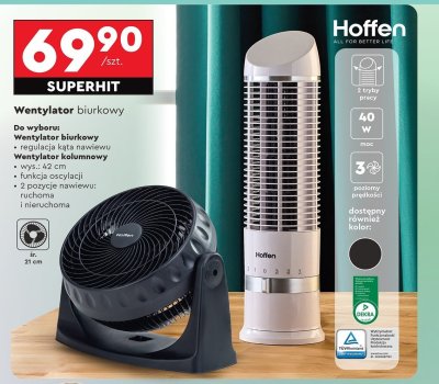 Wentylator biurkowy Hoffen promocja