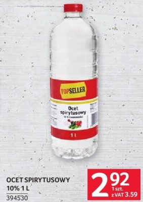 Ocet spirytusowy 10% 1 l promocja w Selgros