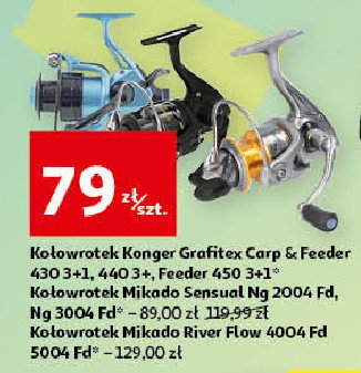 Kołowrotek konger carp & feeder Grafitex promocja
