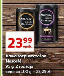 Kawa Nescafe gold espresso intenso promocje