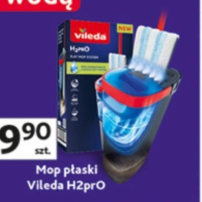 Mop płaski Vileda H2prO promocja w Auchan