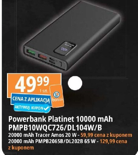 Powerbank amos trabat47094 Tracer promocja w Leclerc