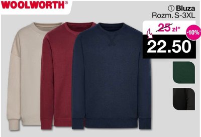 Bluza męska promocja w Woolworth
