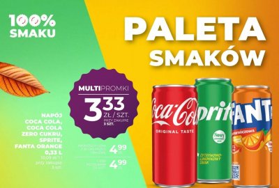 Napój Sprite 0,33 l promocja w Duży Ben