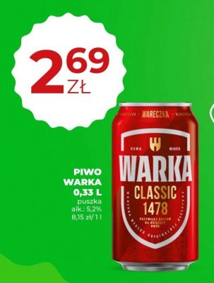 Piwo promocja w Duży Ben